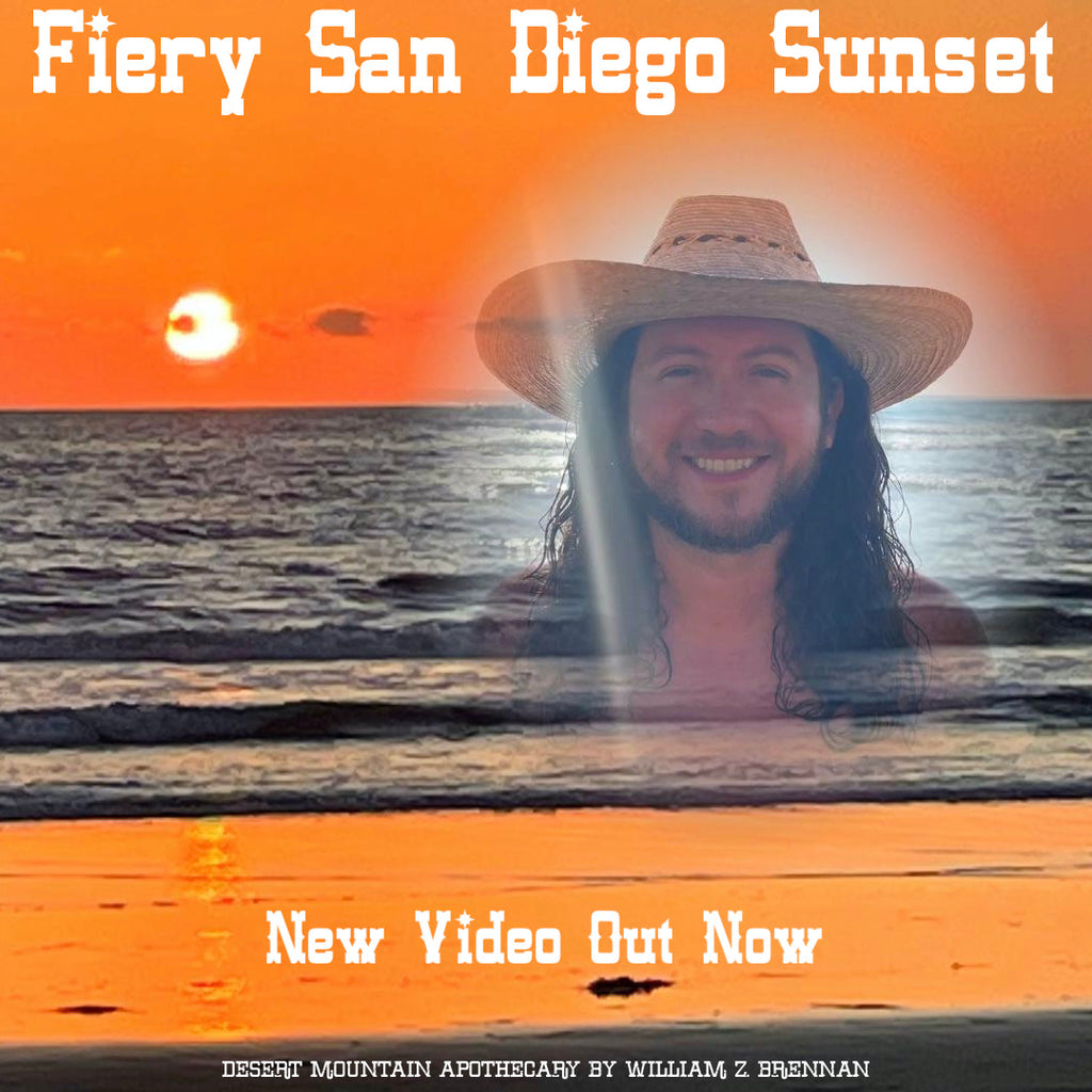 Fiery San Diego Sunset - Torrey Pines - La Jolla, California - New Video Now Live!