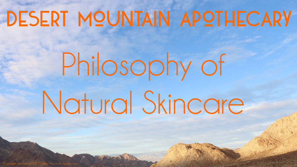 Philosophy of Natural Skincare: End the irritation and allergies; safeguard your body from toxic, carcinogenic chemicals.